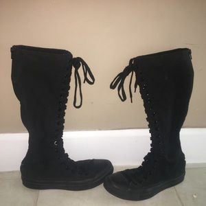 Knee high converse all star